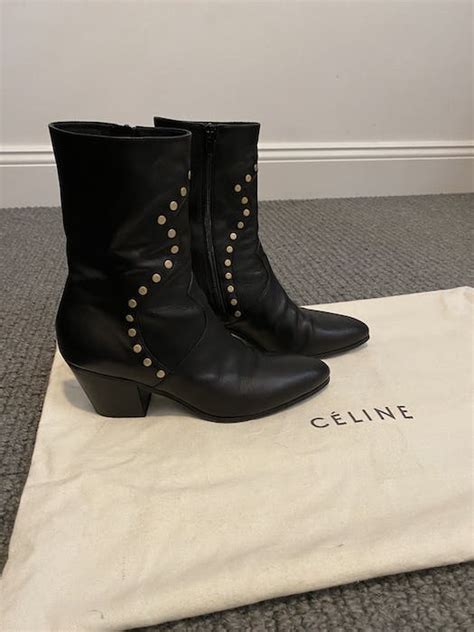 celine cubaine boots